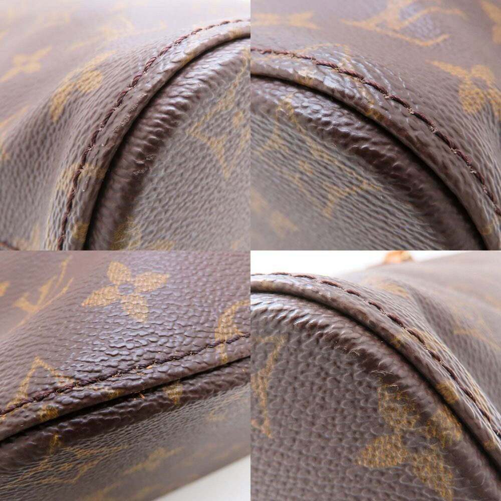 LOUIS VUITTON Brown Monogram Tote Bag - Picture 4 of 10